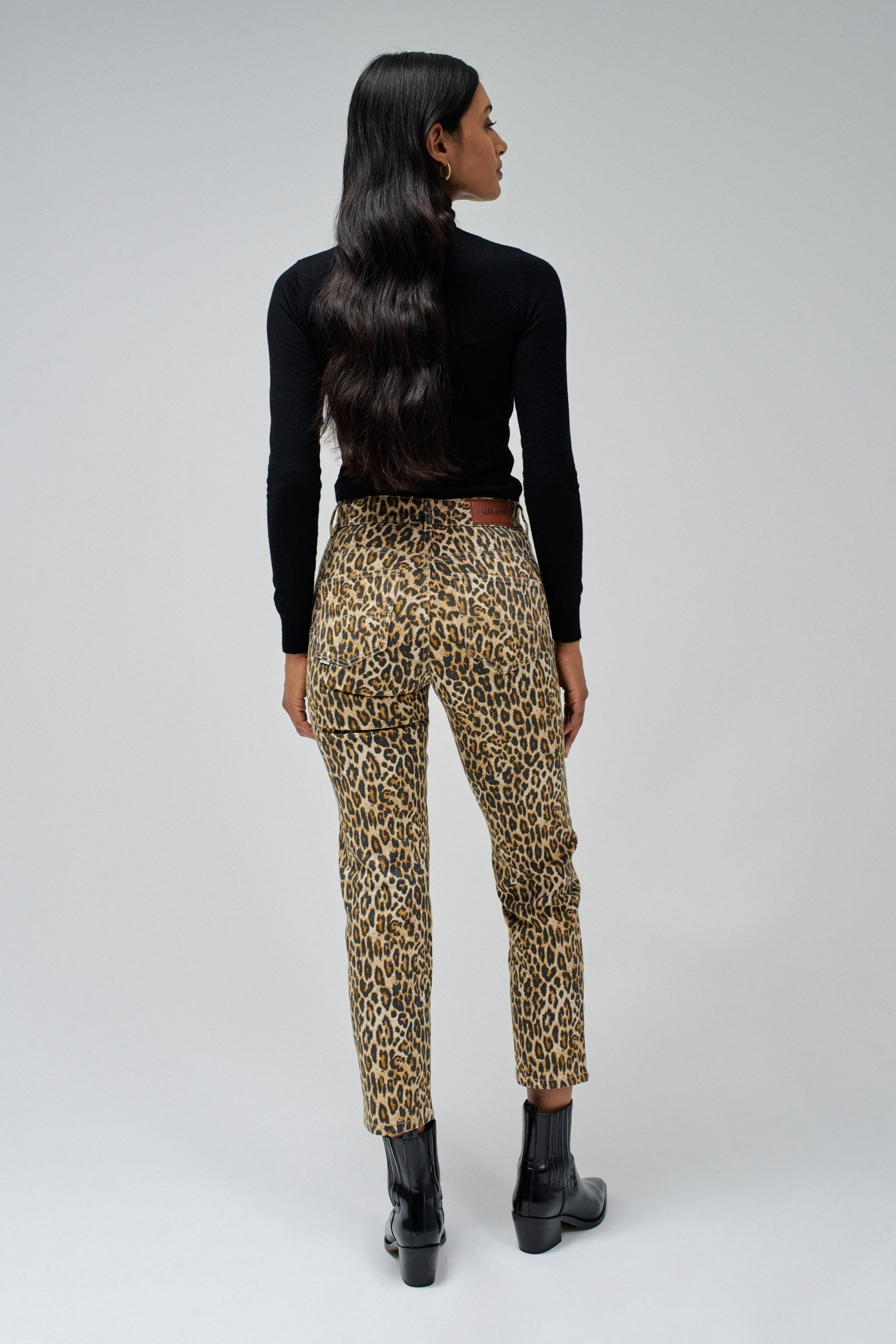 SALSA Faith Five Pocket - Desert Leopard Tan - 21009698.856 von Salsa