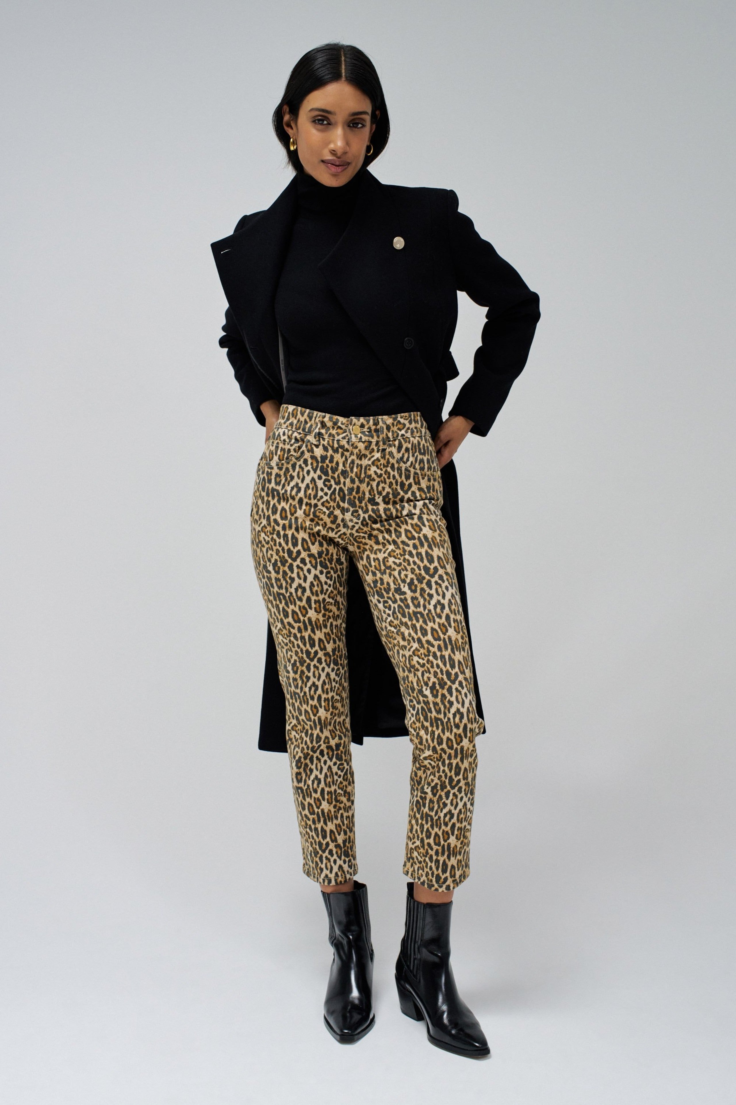 SALSA Faith Five Pocket - Desert Leopard Tan - 21009698.856 von Salsa
