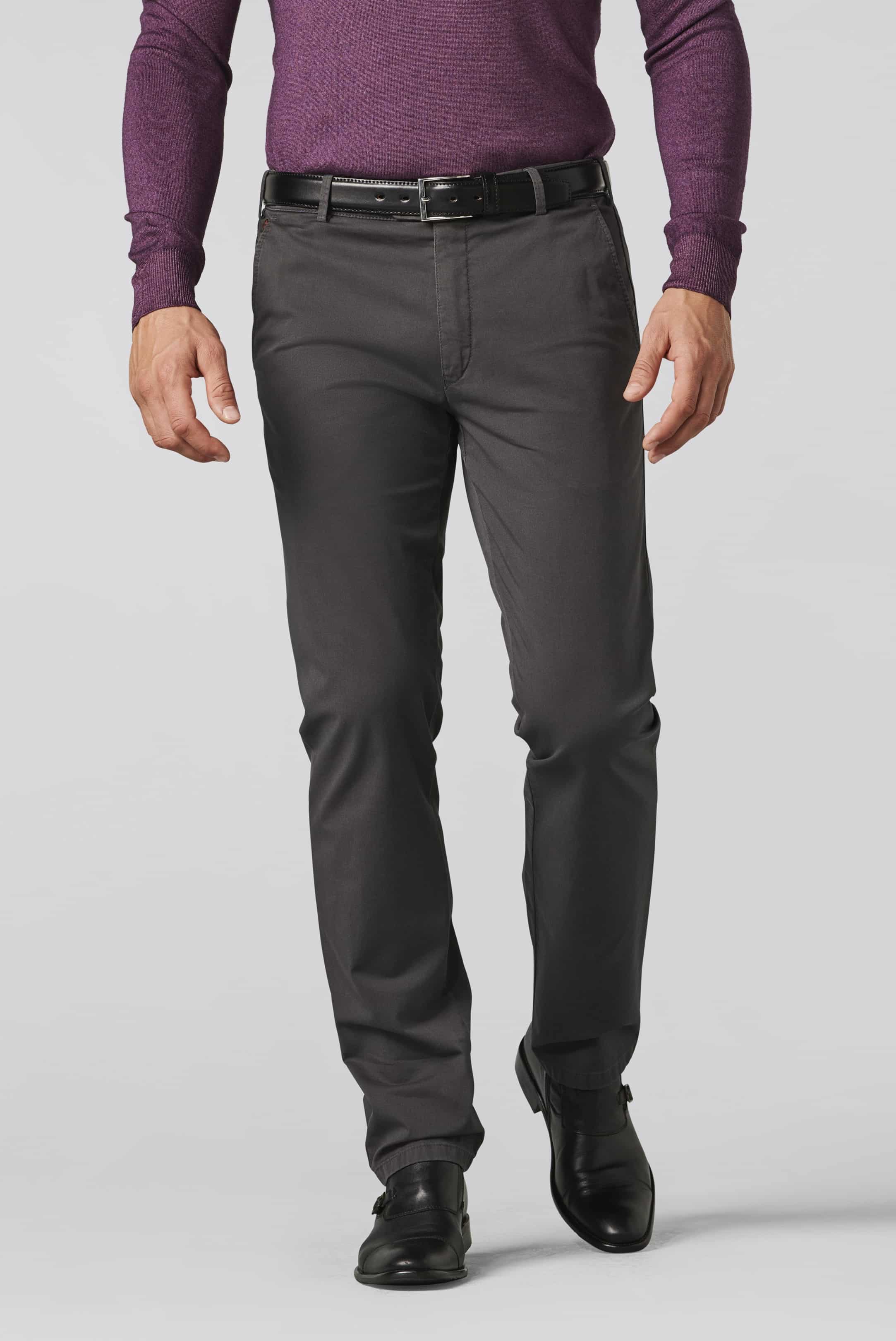 MEYER HOSEN Roma Chino - Iron Charcoal - 9-316-08