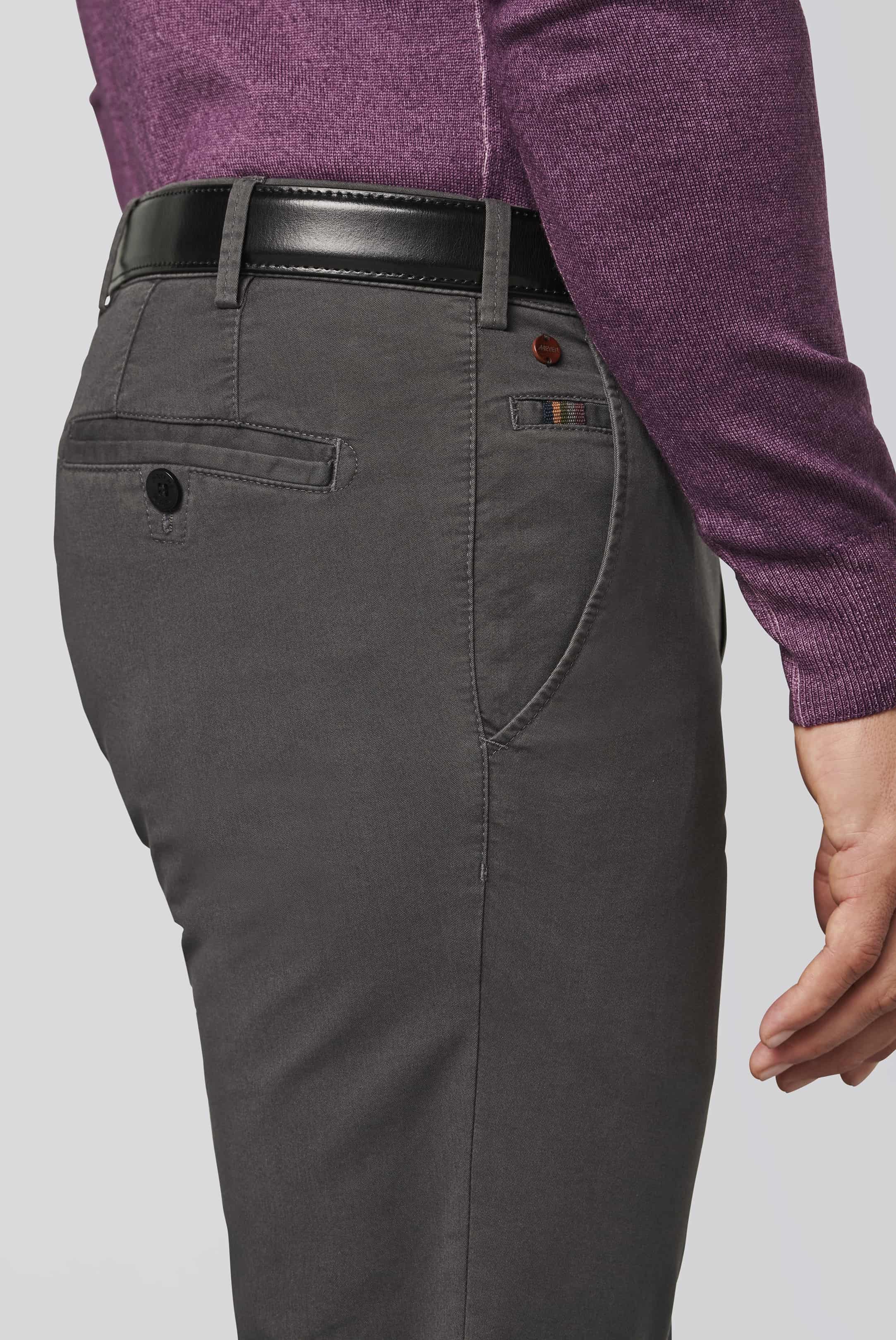 MEYER HOSEN Roma Chino - Iron Charcoal - 9-316-08 von MEYER HOSEN