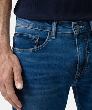 PIERRE CARDIN ANTIBES Futureflex Jeans - Harbor Indigo Denim - 35530 8070.6817