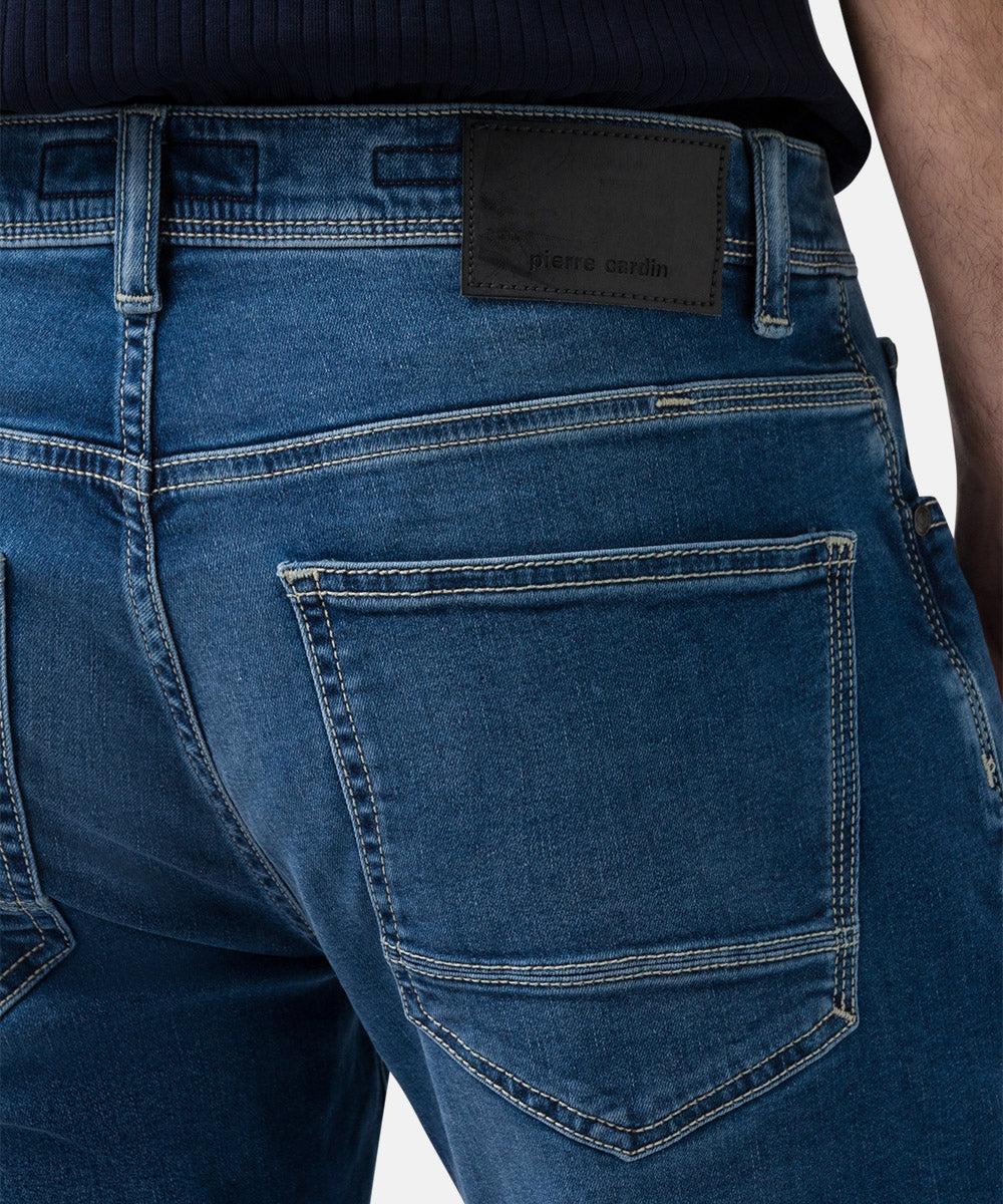 PIERRE CARDIN ANTIBES Futureflex Jeans - Harbor Indigo Denim - 35530 8070.6817 von Pierre Cardin