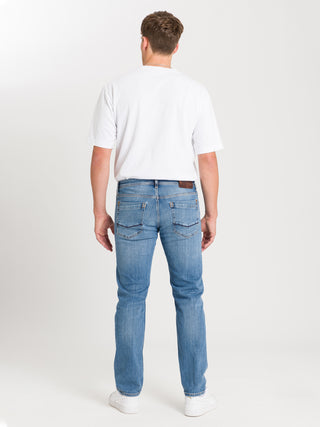 CROSS JEANS ANTONIO Five Pocket - Washed Atlantic Sky - E161-307