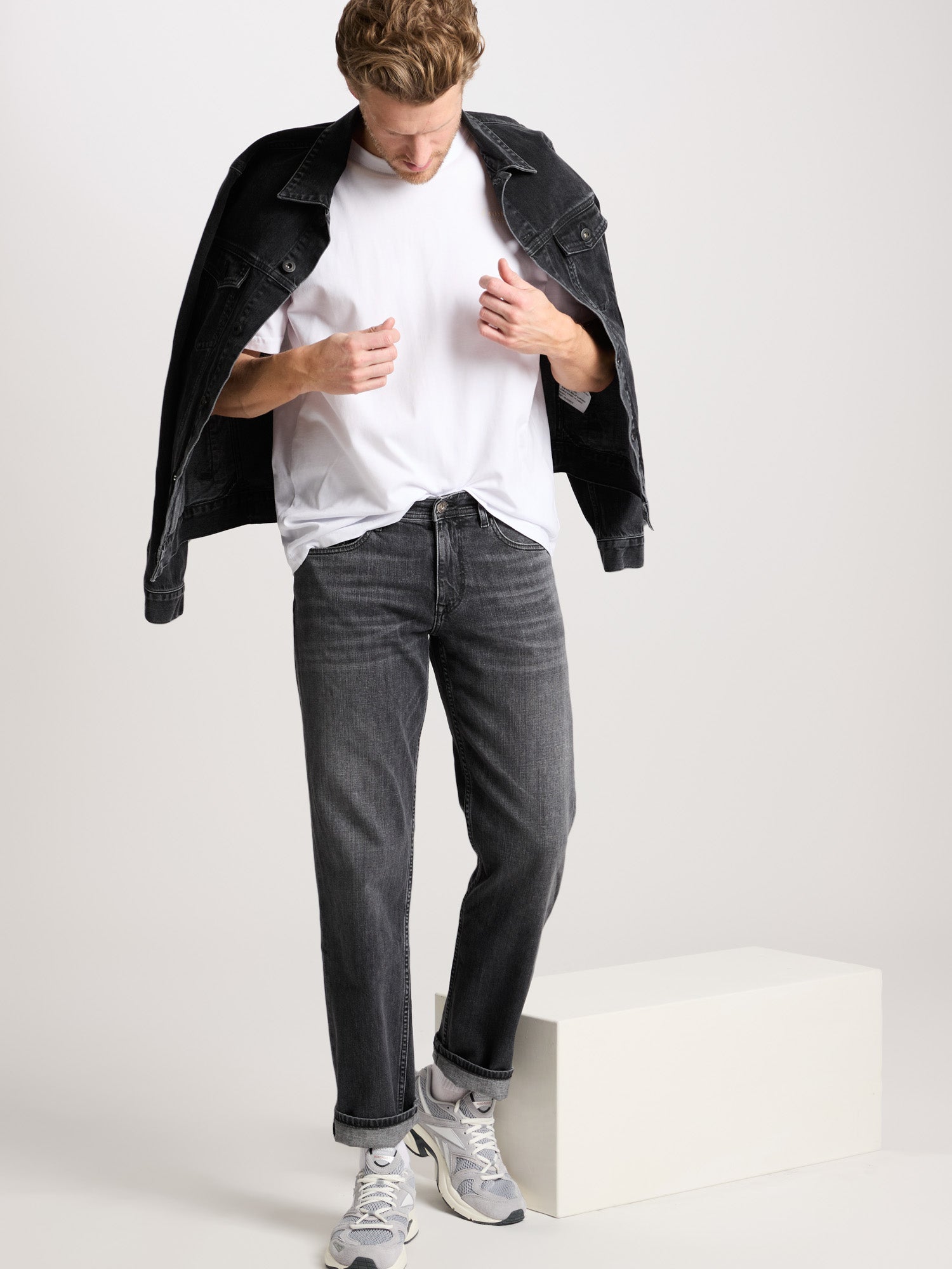 CROSS JEANS Antonio Jeans - Slate Carbon Blue - E161-314 von Cross Jeans