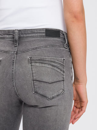 CROSS JEANS Anya Five Pocket - Smoky Granite Grey - P489-204