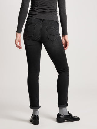 CROSS JEANS Anya Hose - Obsidian Charcoal - P489-238
