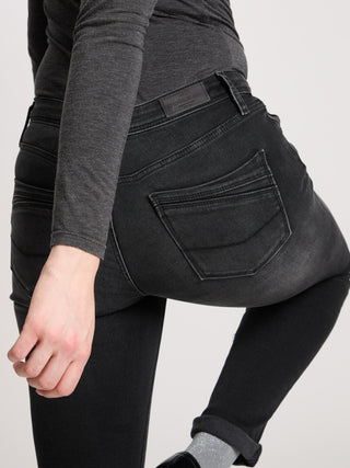 CROSS JEANS Anya Hose - Obsidian Charcoal - P489-238