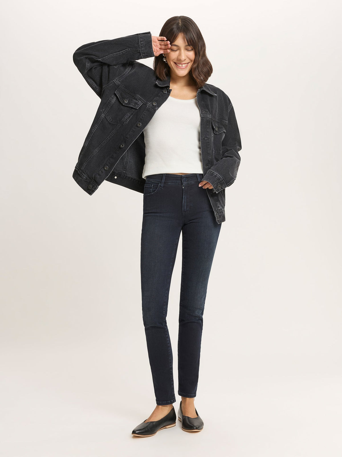 CROSS JEANS ANYA blue black P489-271 von Cross Jeans