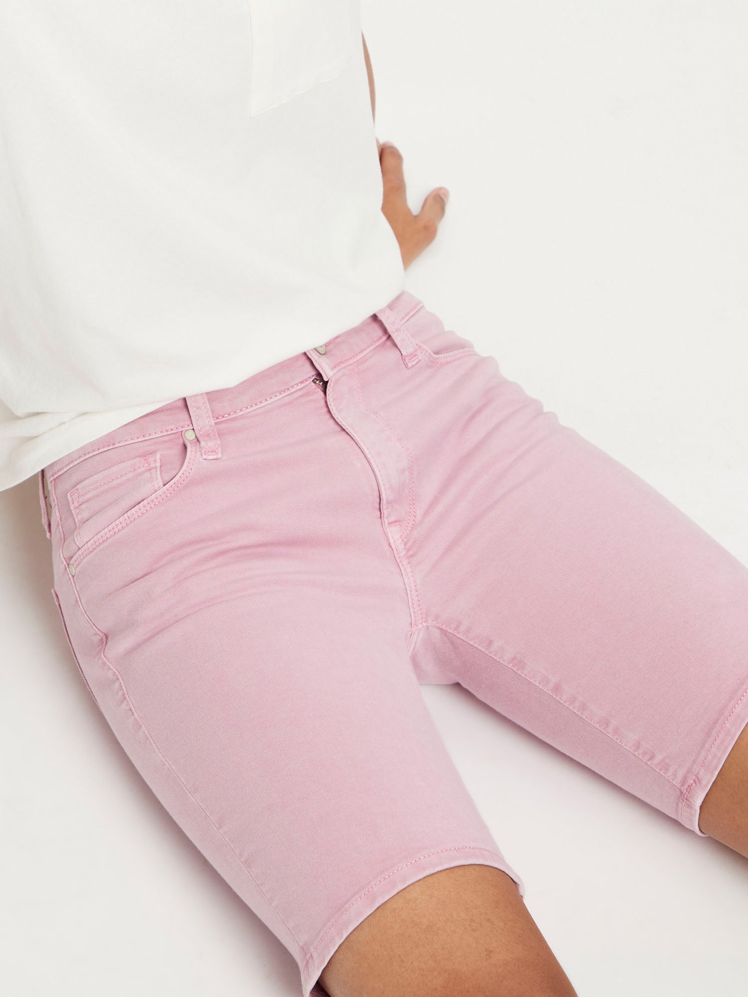 CROSS JEANS Anya Shorts - Blush Dawn Pink - P528-007 von Cross Jeans