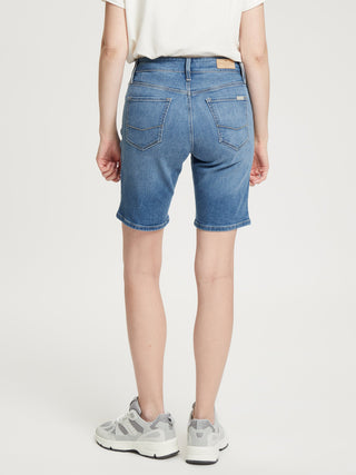 CROSS JEANS Anya Shorts - Sky Harbor Blue - P528-010