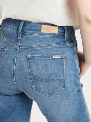 CROSS JEANS Anya Shorts - Sky Harbor Blue - P528-010