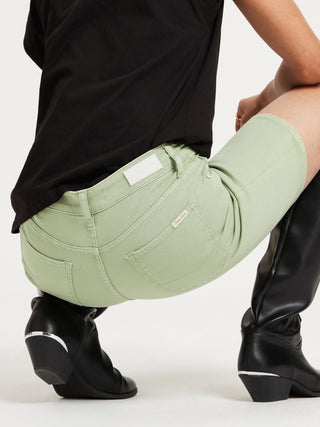 CROSS JEANS Anya Shorts - Meadow Sage Green - P528-008