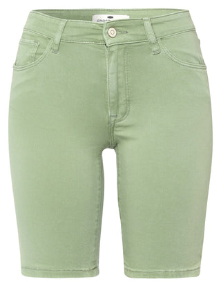 CROSS JEANS Anya Shorts - Meadow Sage Green - P528-008