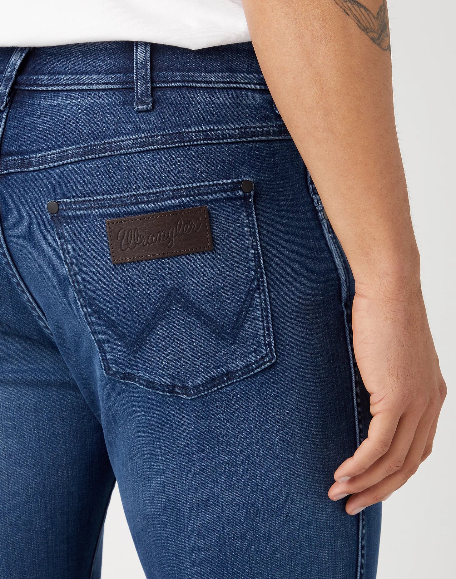 WRANGLER Larston - Tidal Indigo Blue - 112341425 von Wrangler