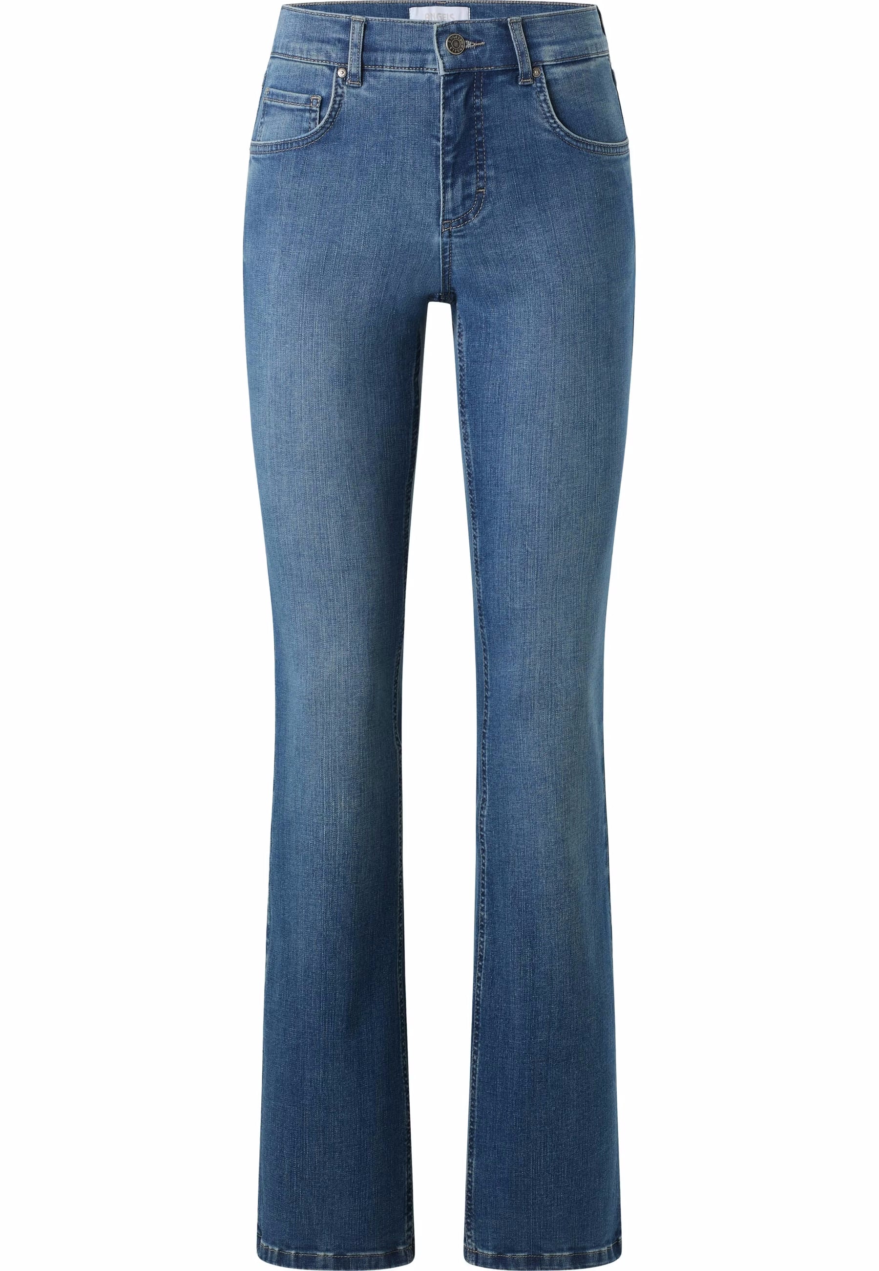 ANGELS JEANS Leni Bootcut-Jeans - Sunlit Denim Blue - 346 8900.335