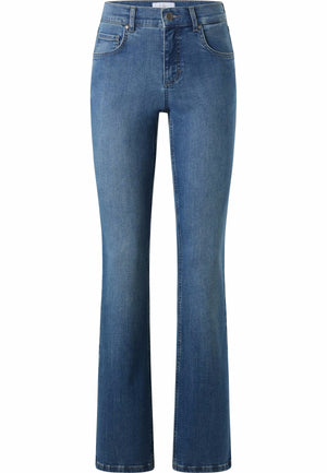 ANGELS JEANS Leni Bootcut-Jeans - Sunlit Denim Blue - 346 8900.335