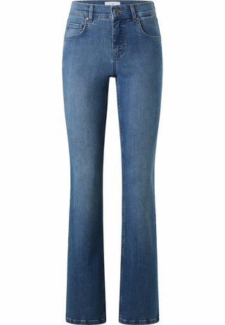 ANGELS JEANS Leni Bootcut-Jeans - Sunlit Denim Blue - 346 8900.335