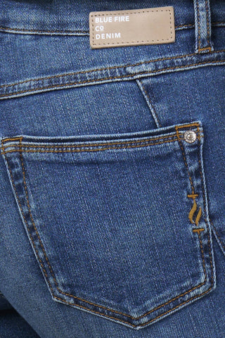 BLUE FIRE Gigi Five Pocket - Midnight Washed Ocean - 1112.262