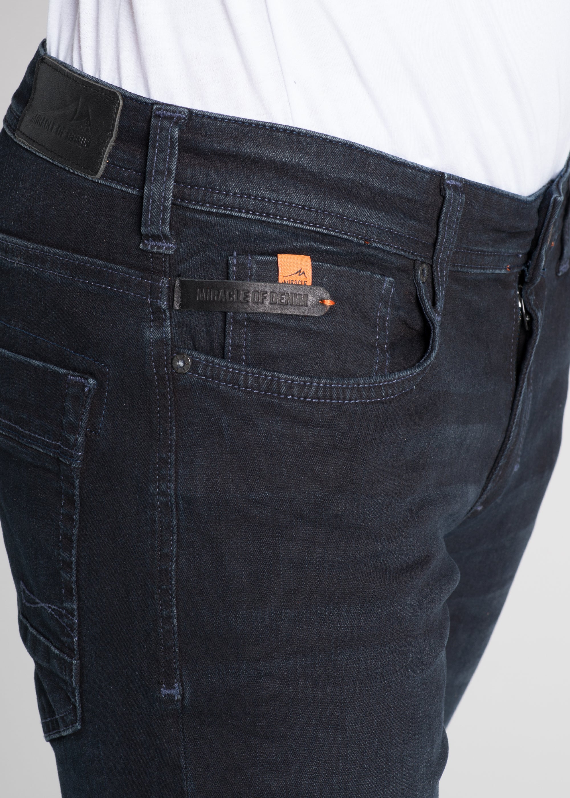 MOD JEANS Thomas NOS Five Pocket - Midnight Slate Blue - AU19-1009.2961 von MOD Jeans