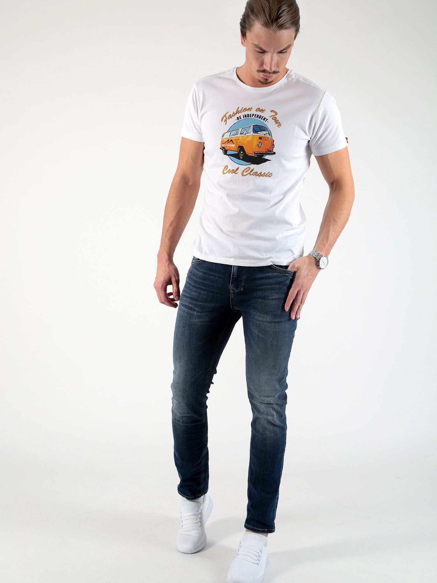 MOD JEANS CORNELL - Indigo Smoke Blue - AU20-1003.3153 von MOD Jeans