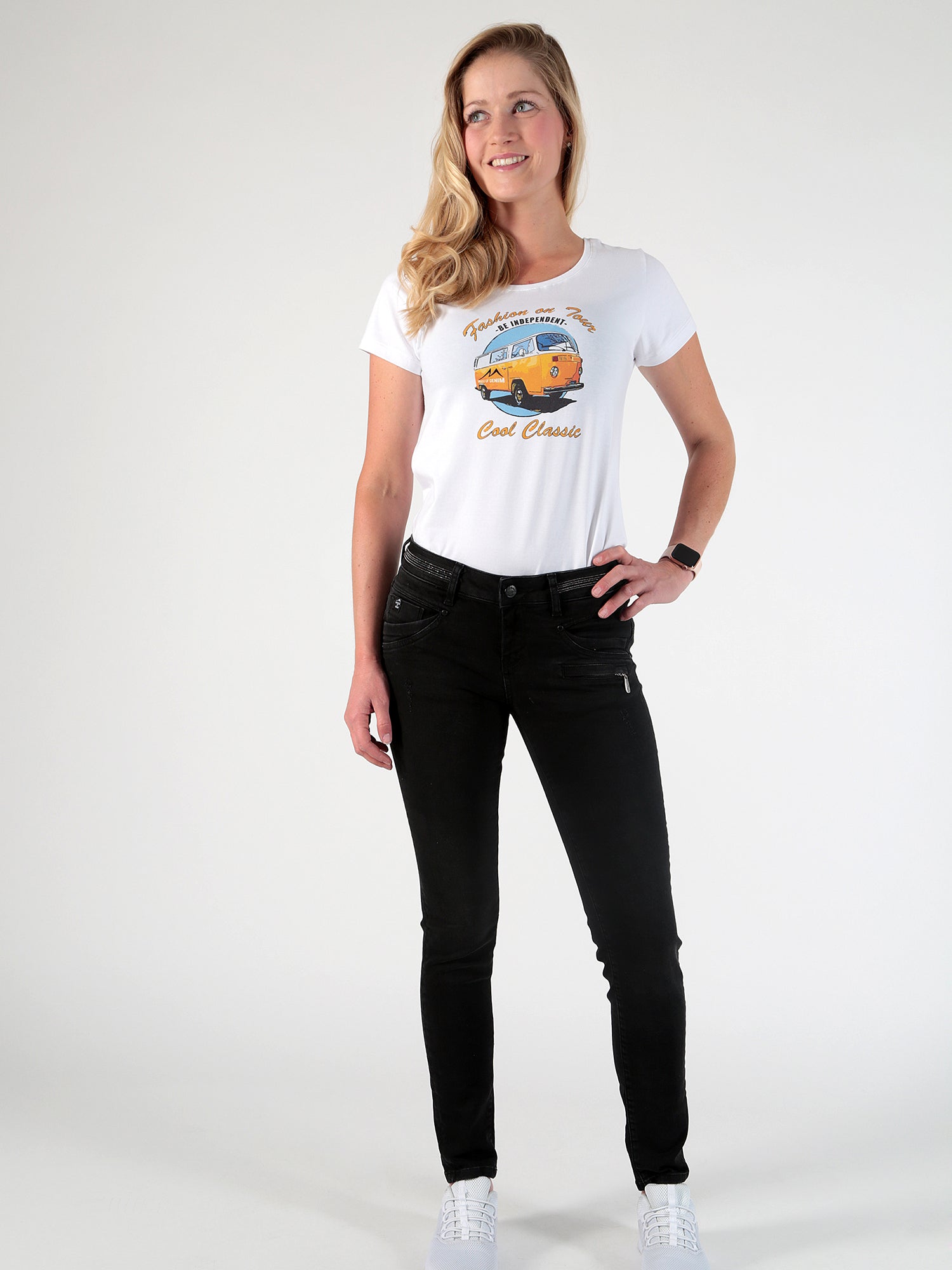 MOD JEANS Suzy Skinny Jeans - Midnight Ink Black - AU20-2012.364 von MOD Jeans