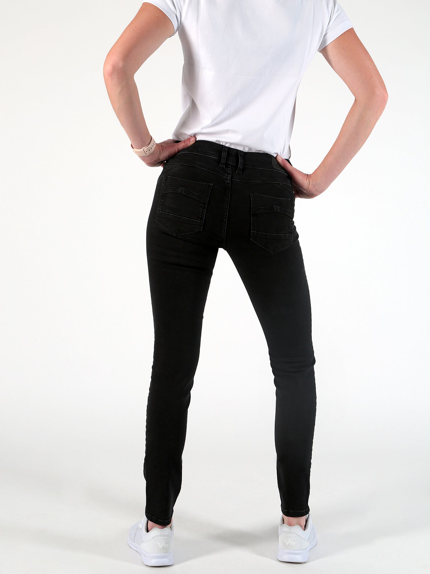 MOD JEANS Suzy Skinny Jeans - Midnight Ink Black - AU20-2012.364 von MOD Jeans
