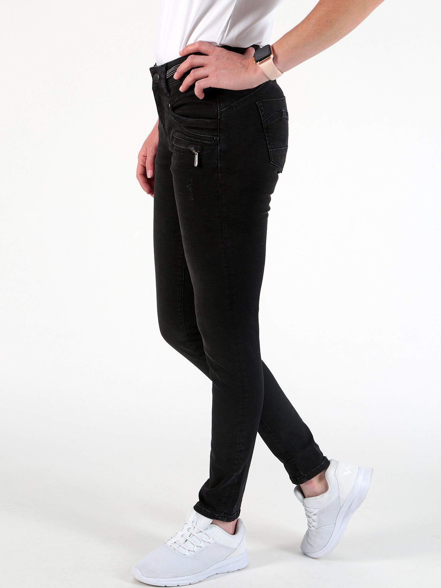 MOD JEANS Suzy Skinny Jeans - Midnight Ink Black - AU20-2012.364