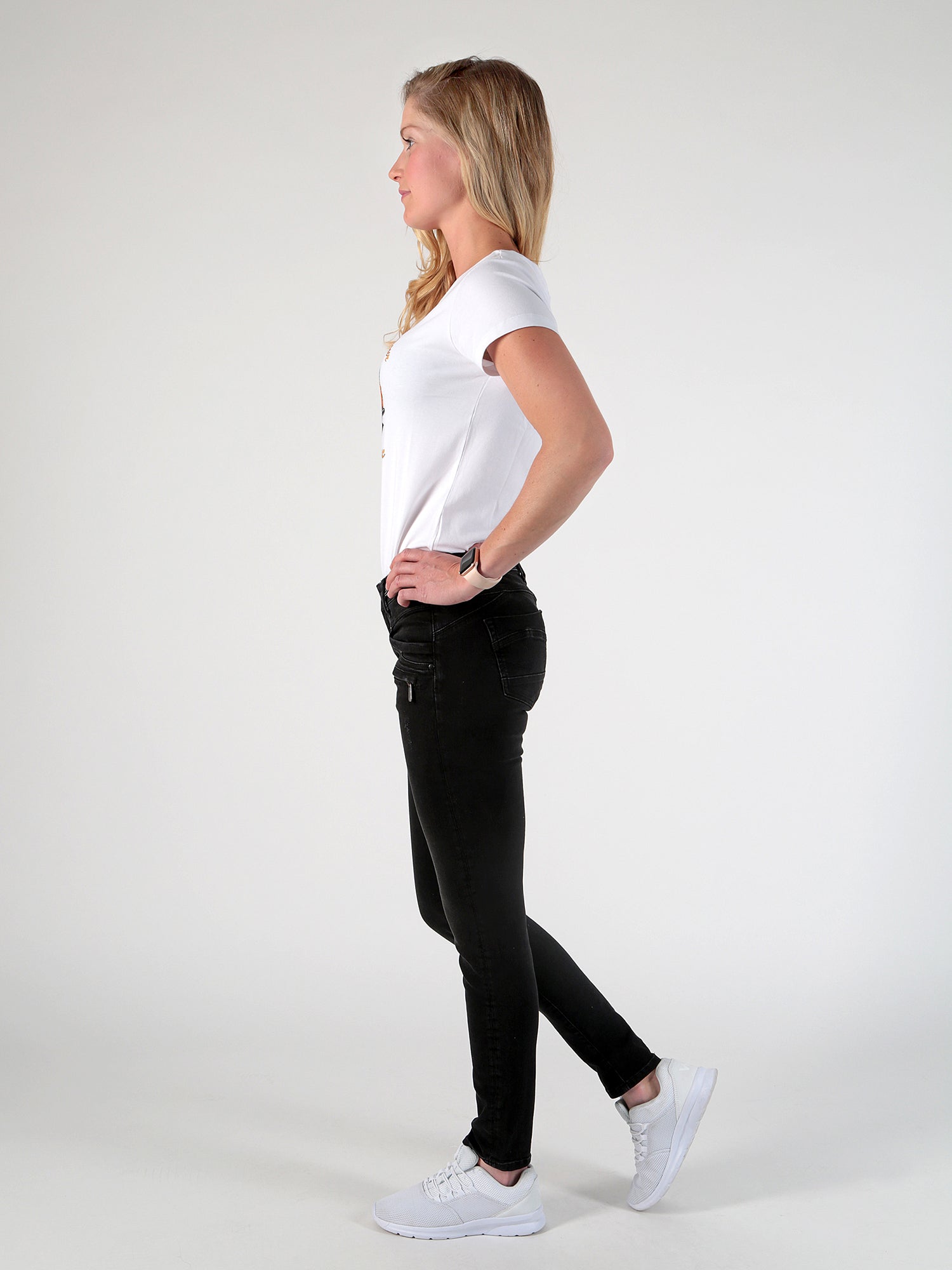 MOD JEANS Suzy Skinny Jeans - Midnight Ink Black - AU20-2012.364 von MOD Jeans