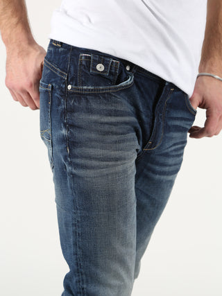 MOD JEANS RICARDO - Indigo Wash Skyline - AU21-1002.3041