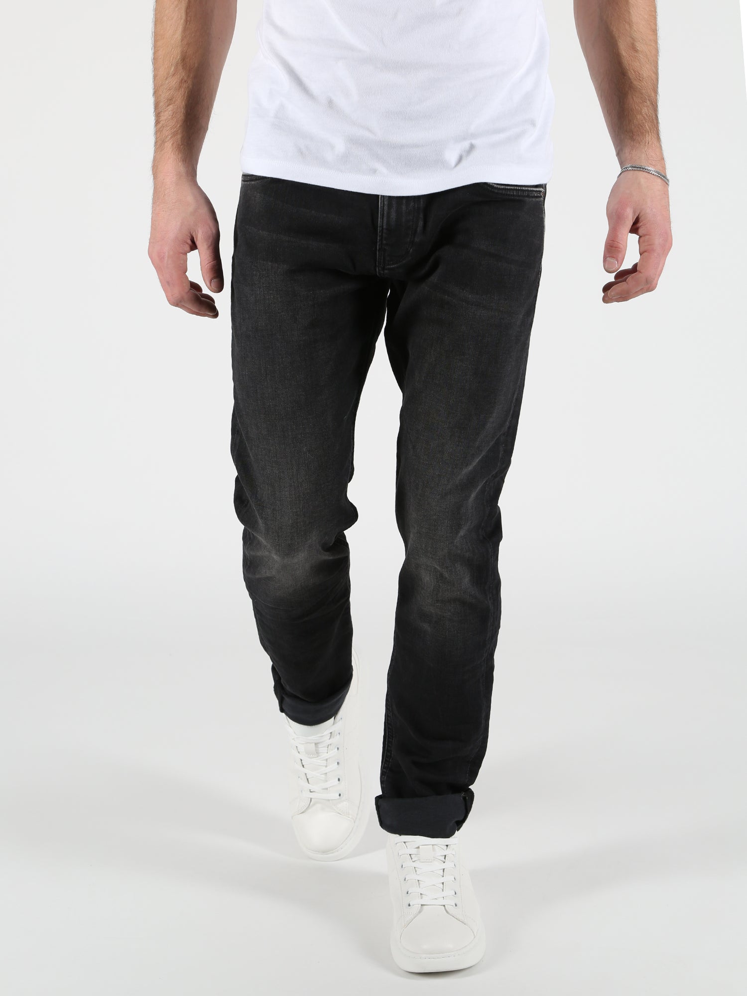 MOD JEANS Ricardo Five Pocket - Nightwashed Shadow - AU21-1002.3182