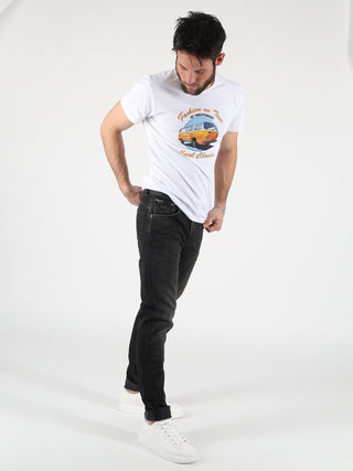 MOD JEANS Ricardo Five Pocket - Nightwashed Shadow - AU21-1002.3182