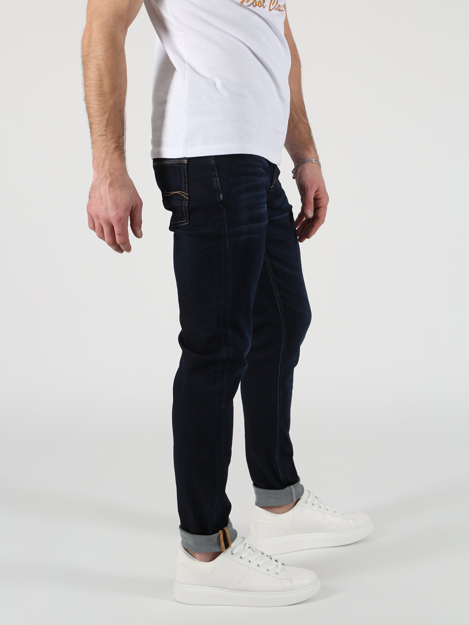 MOD JEANS Marcel Five Pocket - Deep Indigo Shadow - AU21-1005.3377 von MOD Jeans
