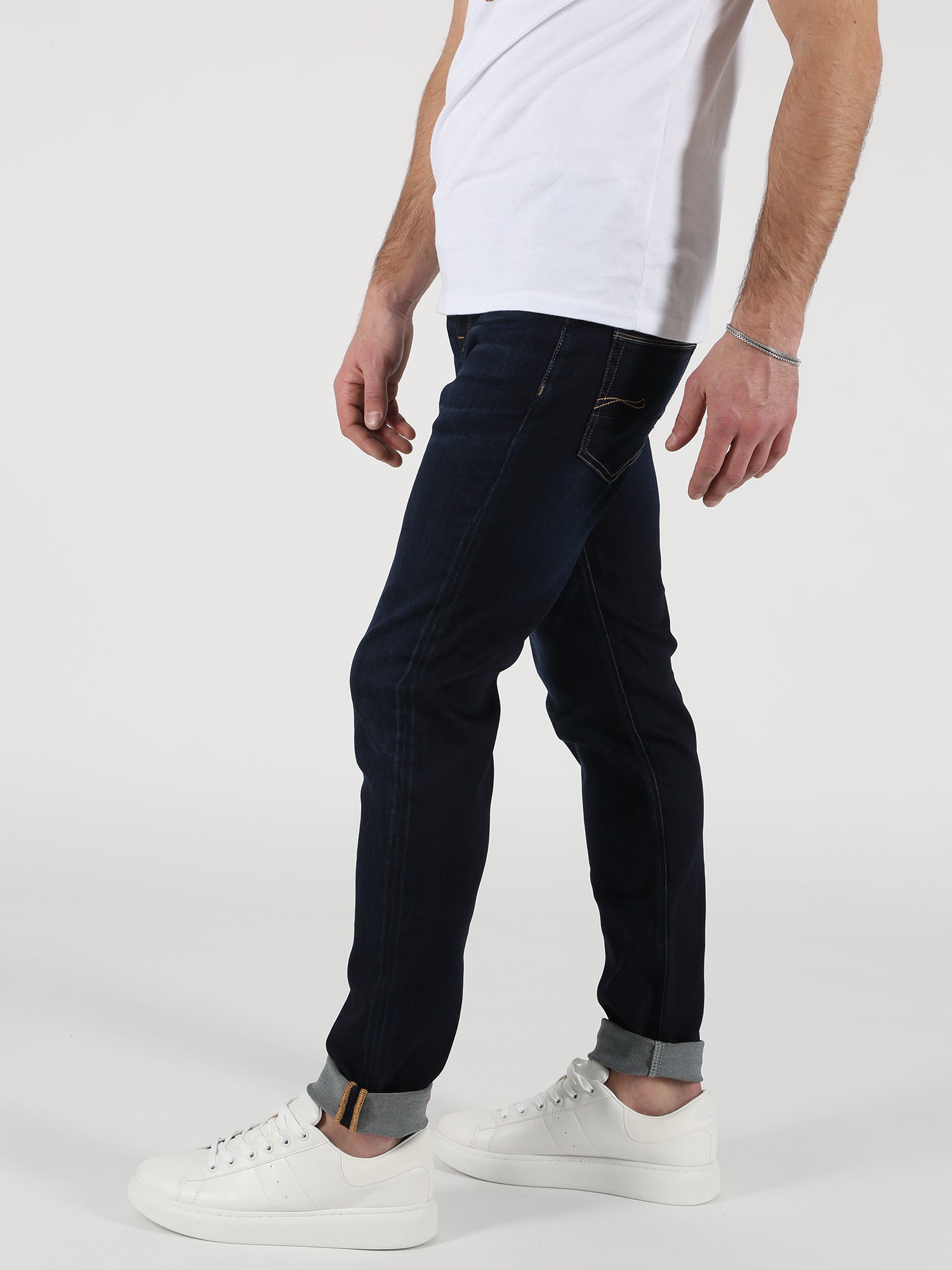 MOD JEANS Marcel Five Pocket - Deep Indigo Shadow - AU21-1005.3377 von MOD Jeans