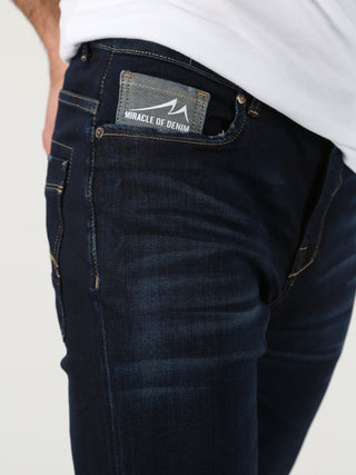 MOD JEANS Marcel Five Pocket - Deep Indigo Shadow - AU21-1005.3377