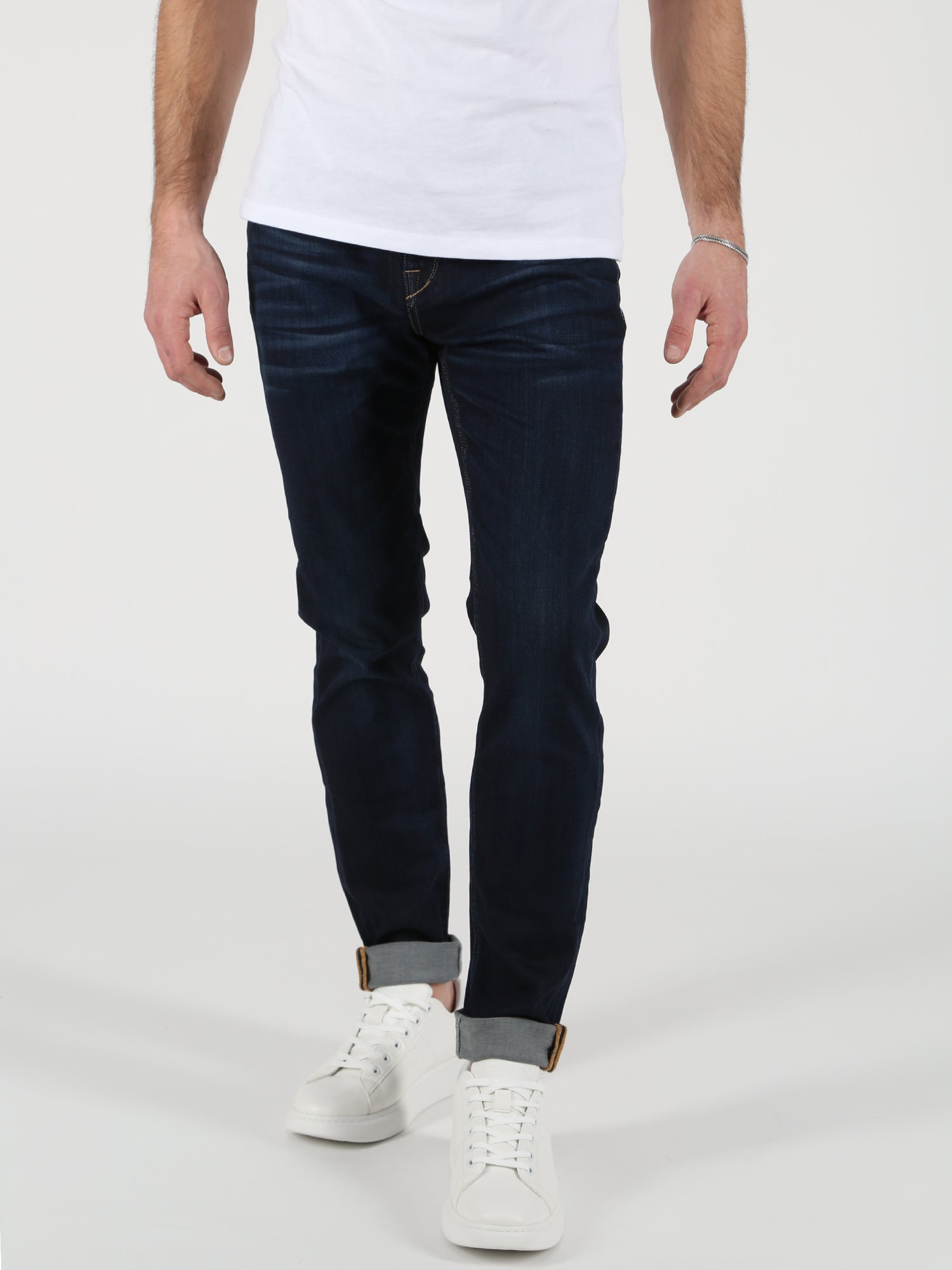 MOD JEANS Marcel Five Pocket - Deep Indigo Shadow - AU21-1005.3377
