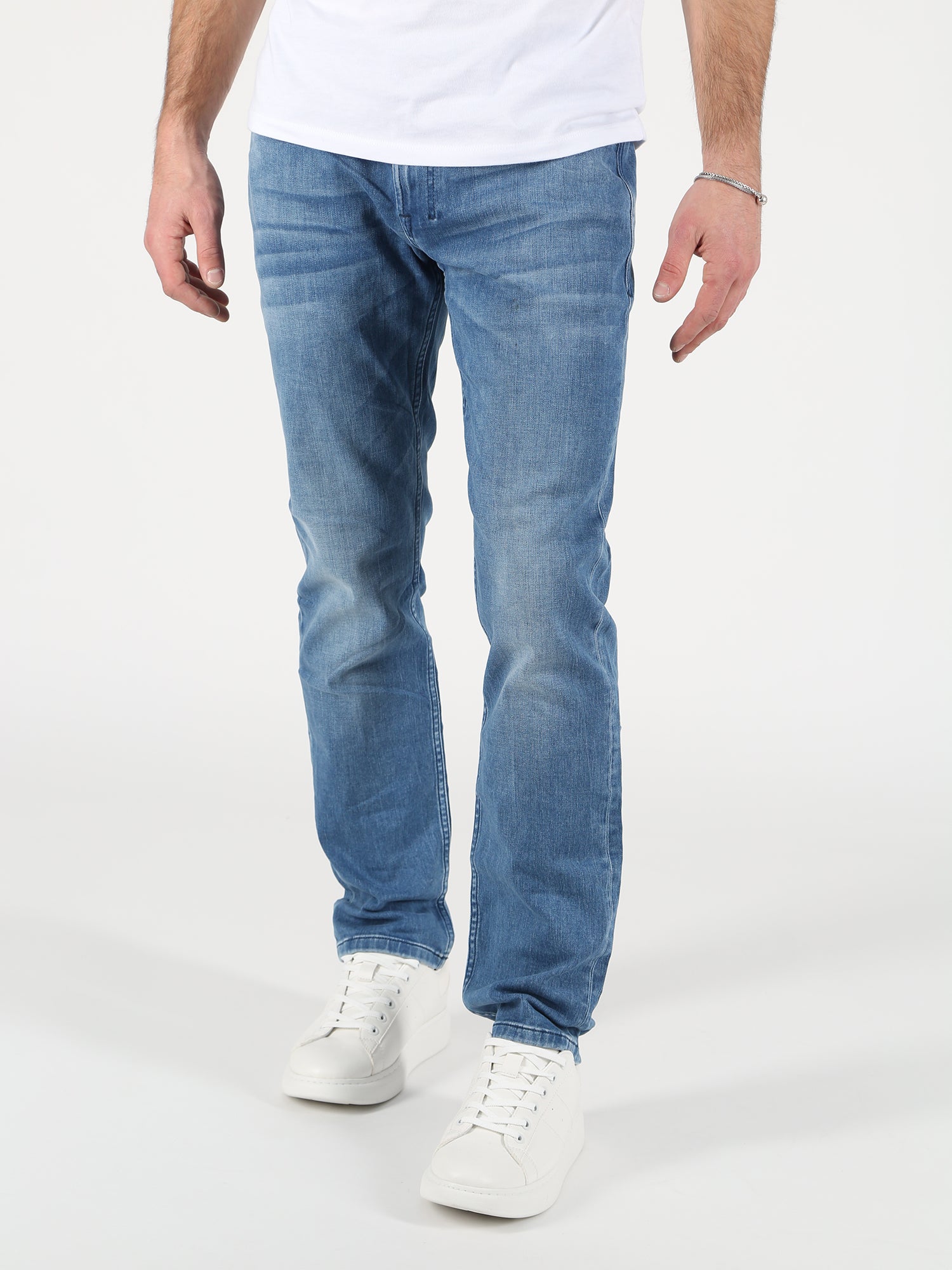 MOD JEANS THOMAS Joggingjeans - Seafoam City Blue - AU21-1009.1941