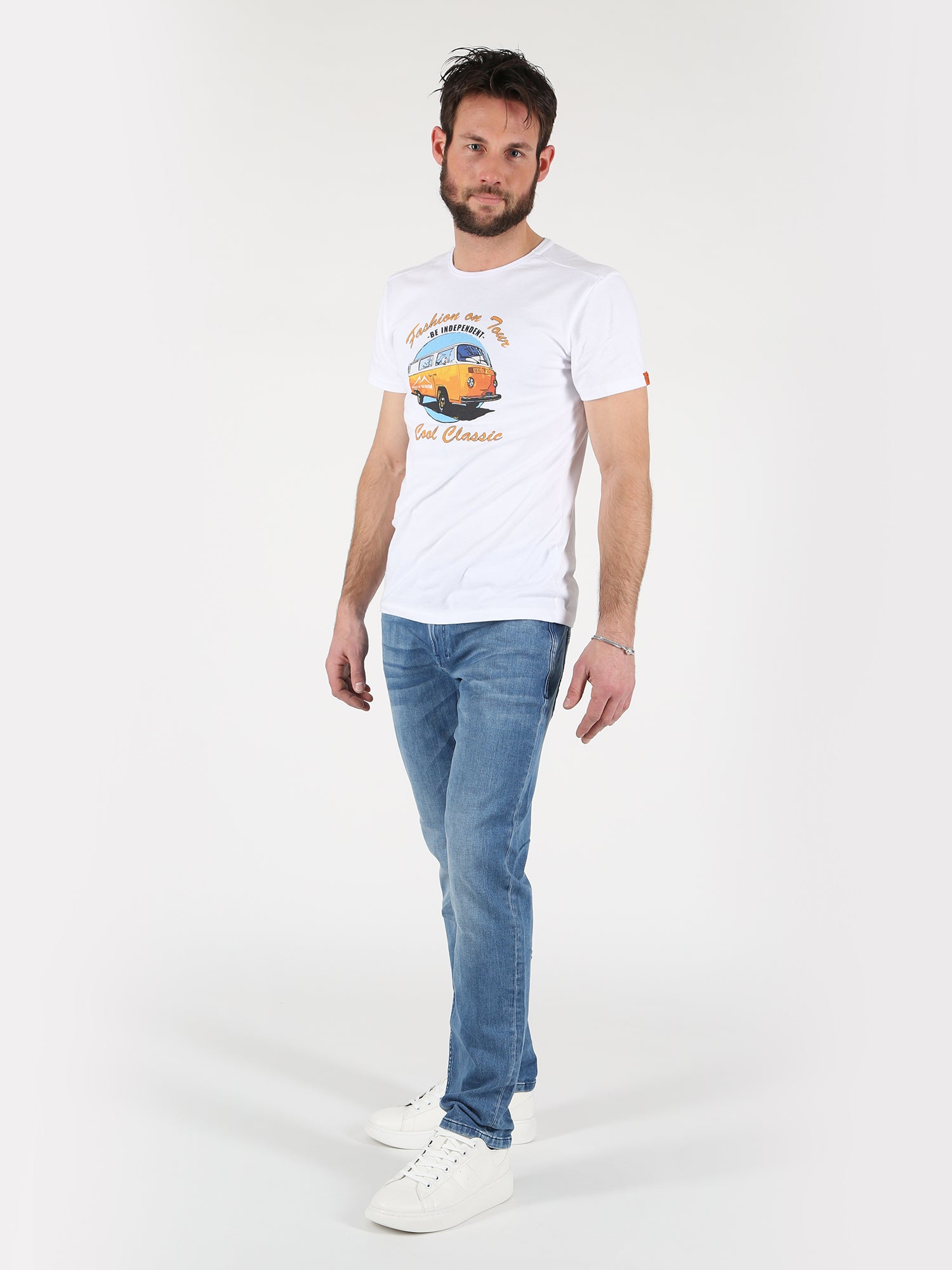 MOD JEANS THOMAS Joggingjeans - Seafoam City Blue - AU21-1009.1941 von MOD Jeans