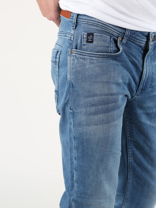 MOD JEANS THOMAS Joggingjeans - Seafoam City Blue - AU21-1009.1941