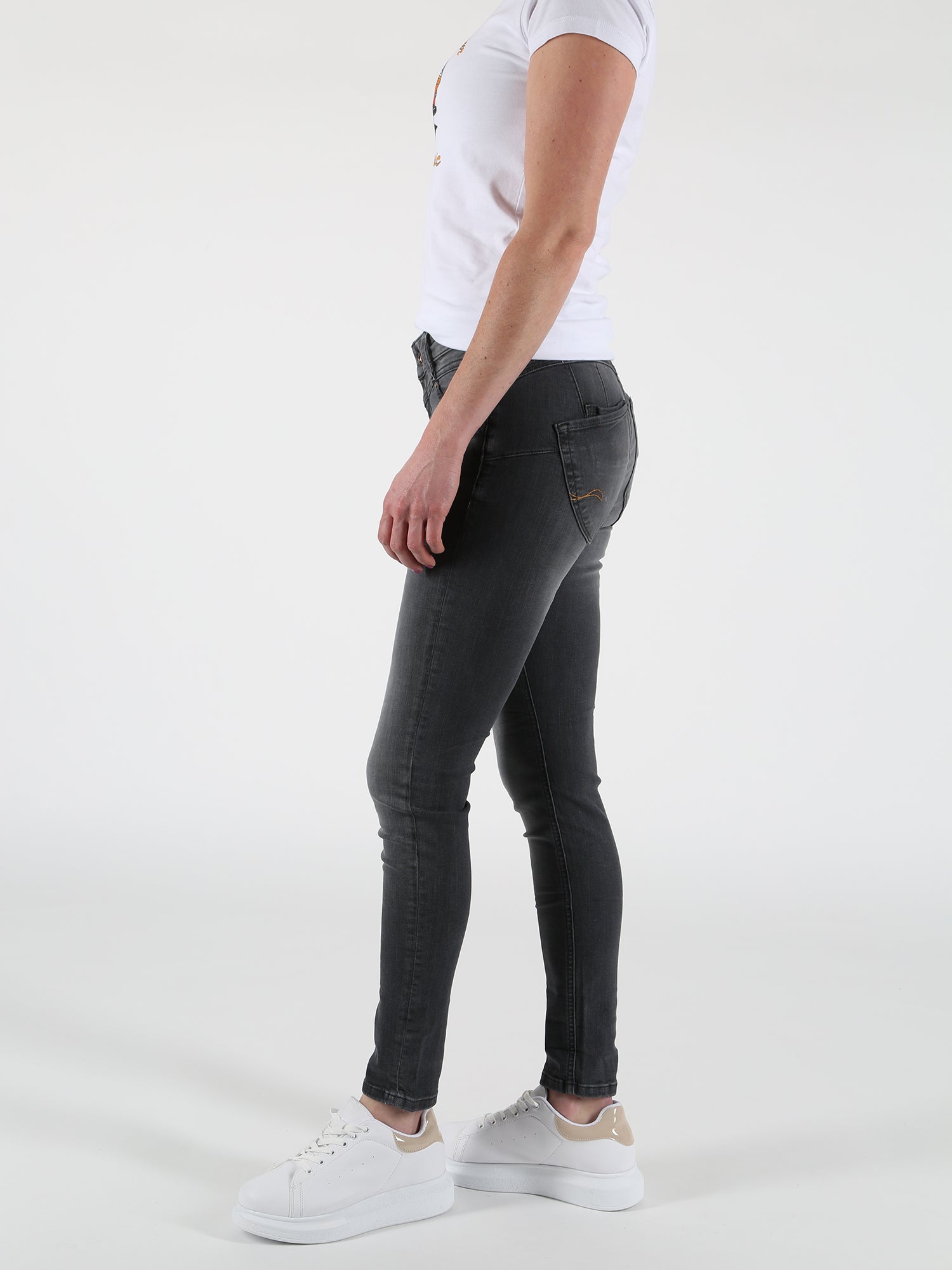 MOD JEANS ELLEN Jeans - Smoke Harbor Grey - AU21-2002.3414 von MOD Jeans