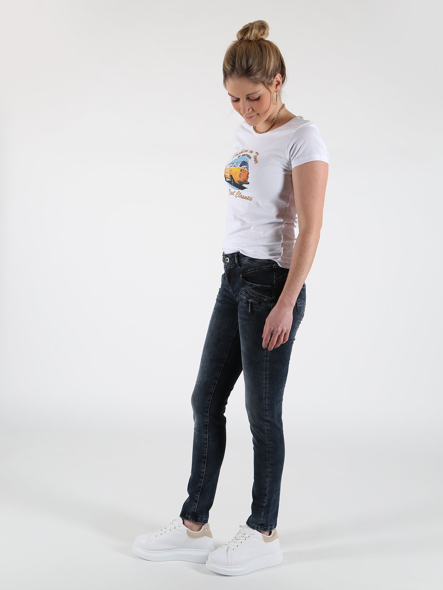 MOD JEANS Suzy Skinny Jeans - Midnight Denim Blue - AU21-2012.3408 von MOD Jeans