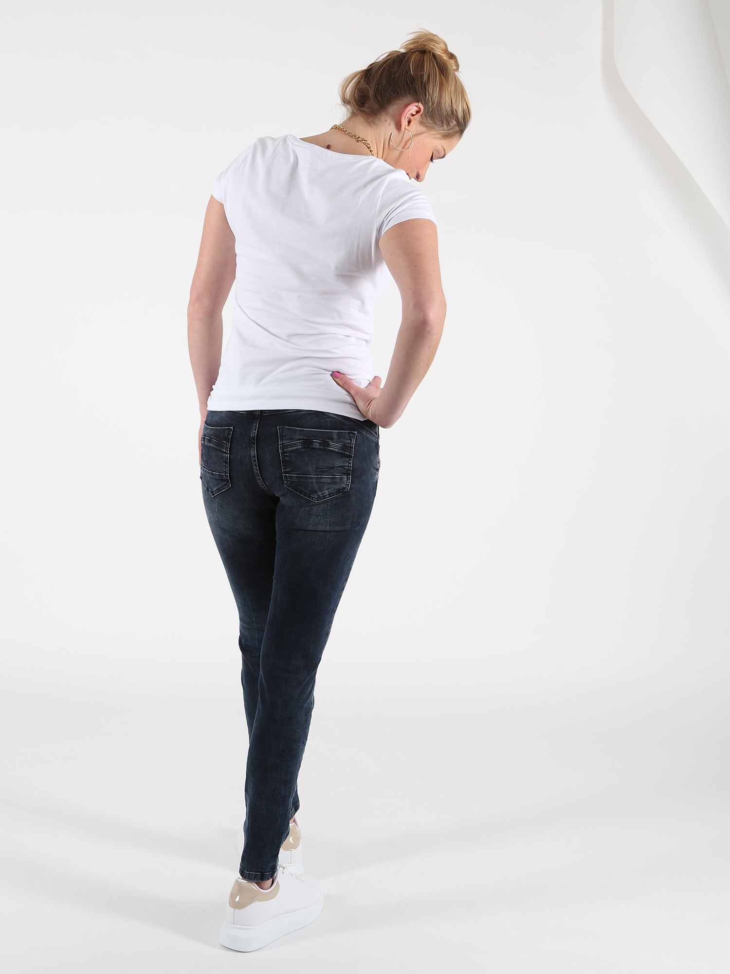 MOD JEANS Suzy Skinny Jeans - Midnight Denim Blue - AU21-2012.3408 von MOD Jeans