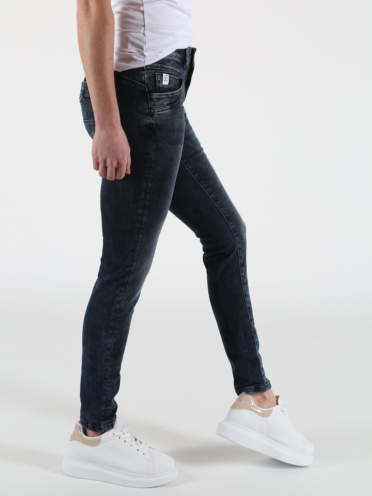MOD JEANS Suzy Skinny Jeans - Midnight Denim Blue - AU21-2012.3408 von MOD Jeans