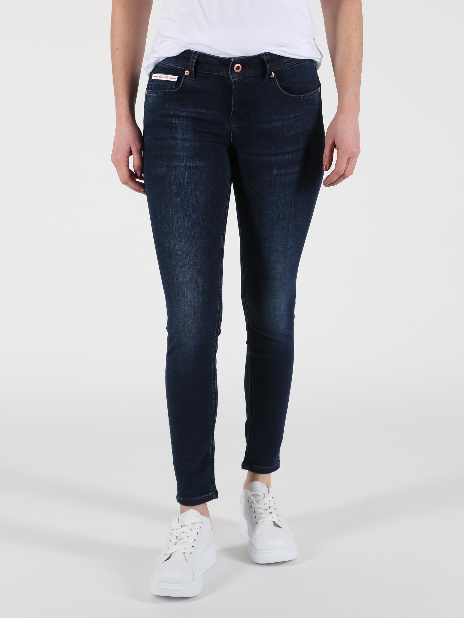 MOD JEANS SINA Five Pocket - Midnight Harbor Blue - AU21-2015.3405