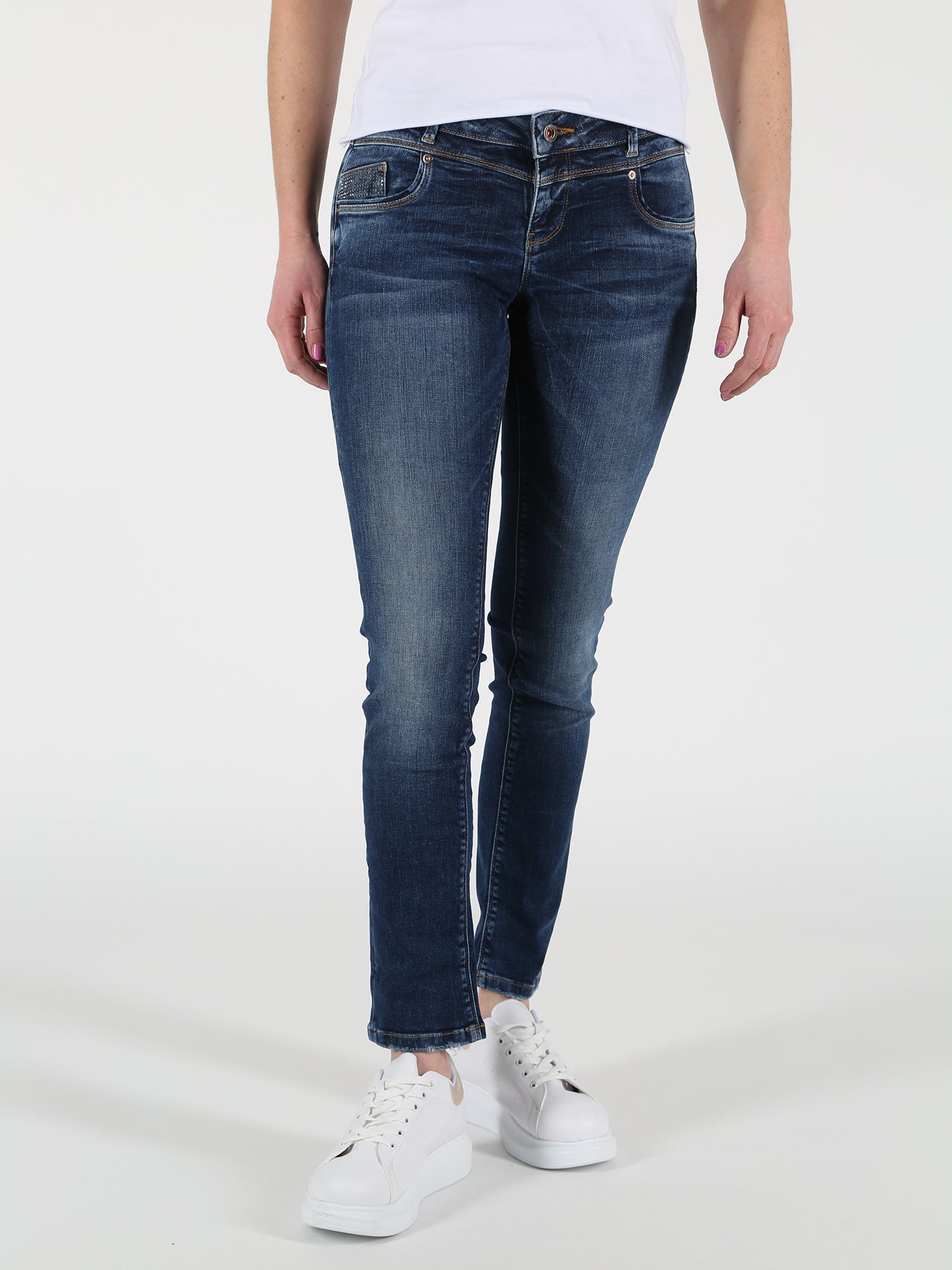 MOD JEANS Rea Jeans - Indigo Drift Blue - AU21-2019.3430