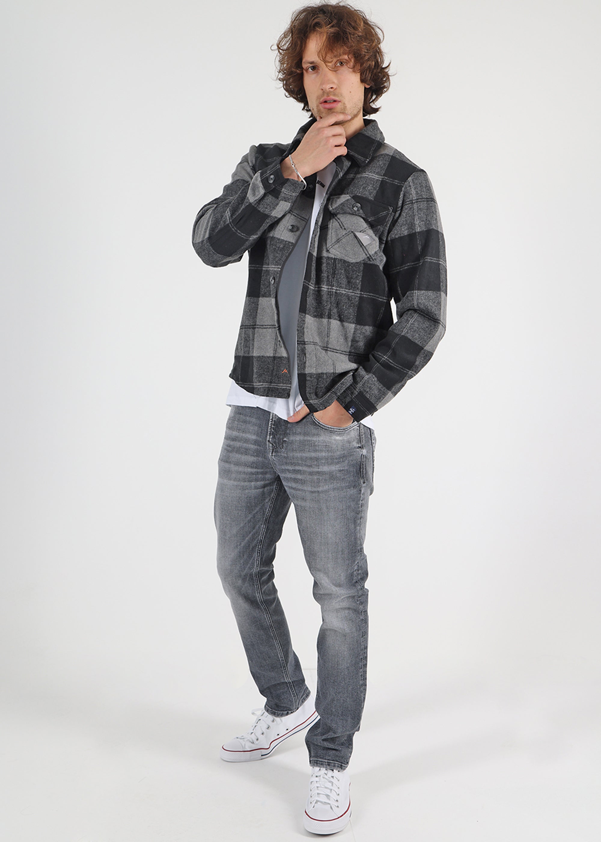 MOD JEANS Cornell Jeans - Steel Fog Grey - AU23-1003.3657