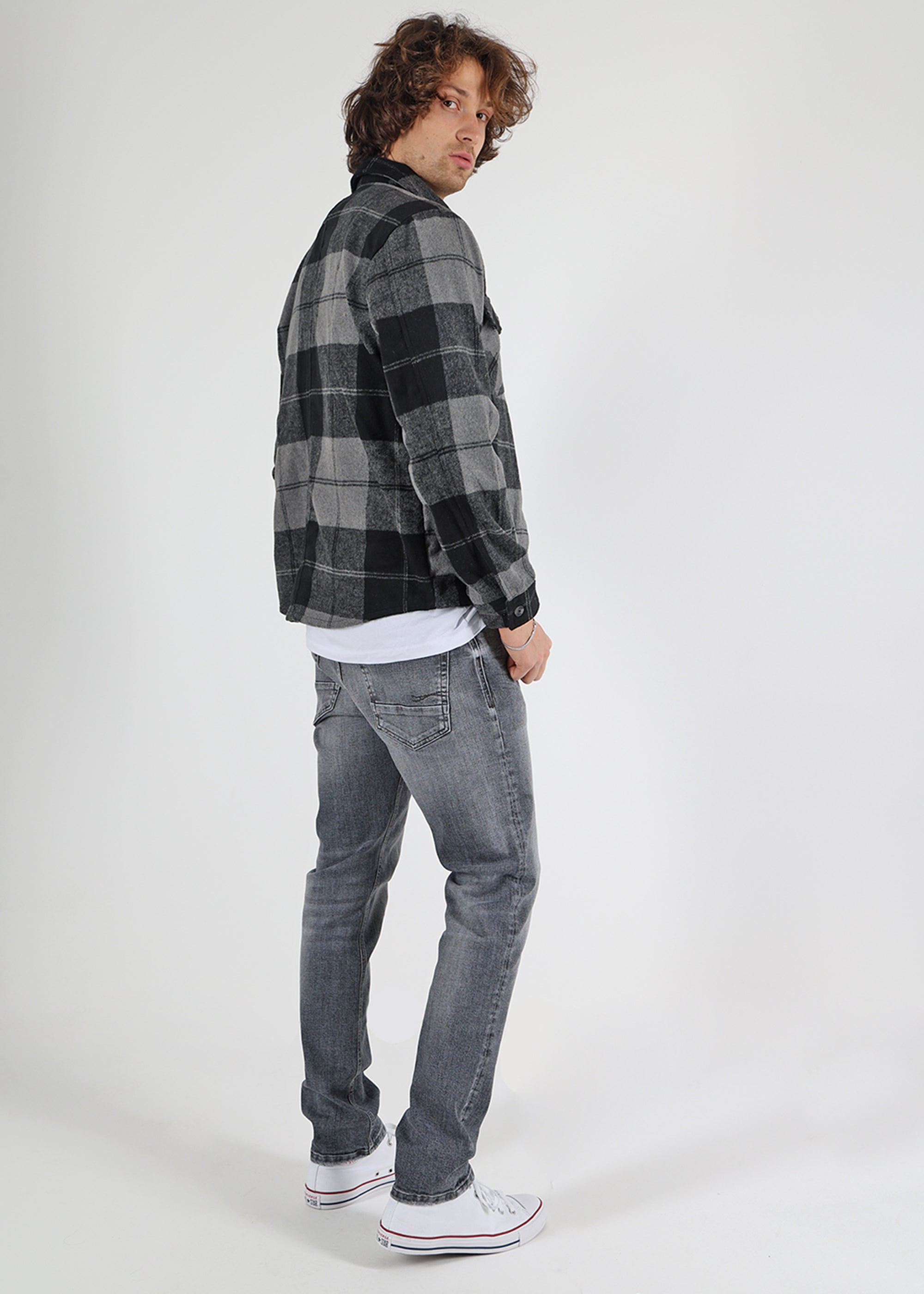 MOD JEANS Cornell Jeans - Steel Fog Grey - AU23-1003.3657 von MOD Jeans
