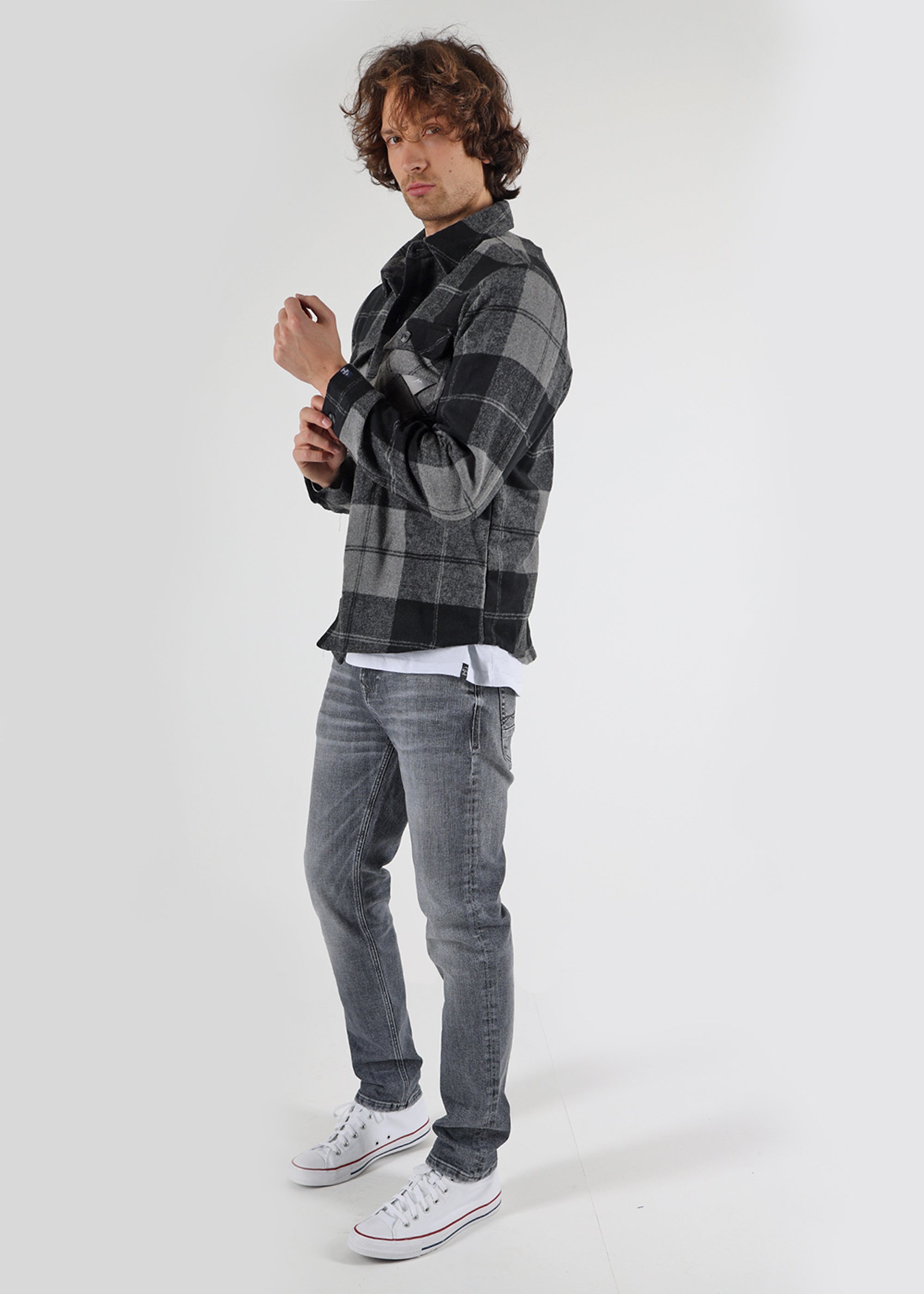 MOD JEANS Cornell Jeans - Steel Fog Grey - AU23-1003.3657 von MOD Jeans