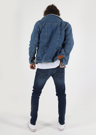 MOD JEANS MARCEL Straight - Coastal Indigo Wash - AU23-1005.3652
