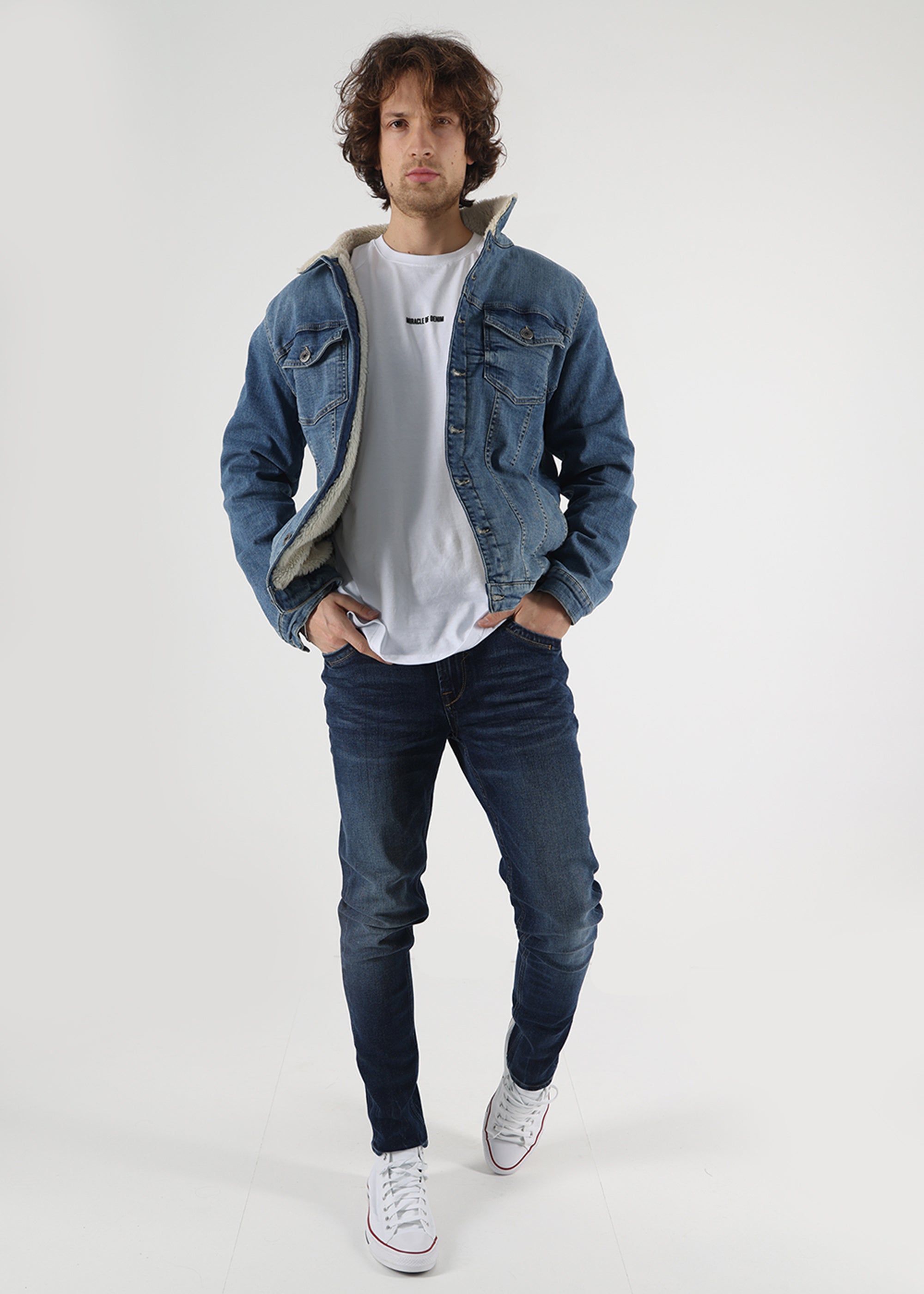 MOD JEANS MARCEL Straight - Coastal Indigo Wash - AU23-1005.3652 von MOD Jeans