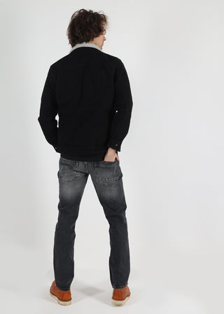 MOD JEANS THOMAS soccer - Charcoal Drift Black - AU23-1009.3664